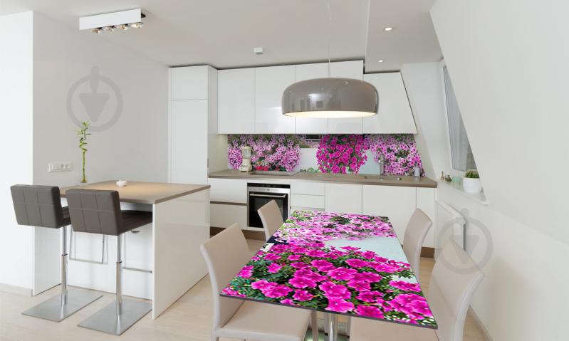 Наклейка виниловая на стол Zatarga «Петуньи» 650х1200 мм Z180819/1st