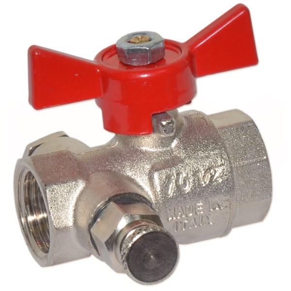 Кран шаровой Bonomi Tamigi 1/2" ВВ прямой латунь (76170004R) Кран шаровой Bonomi Tamigi 1/2" ВВ прямой латунь (76170004R)