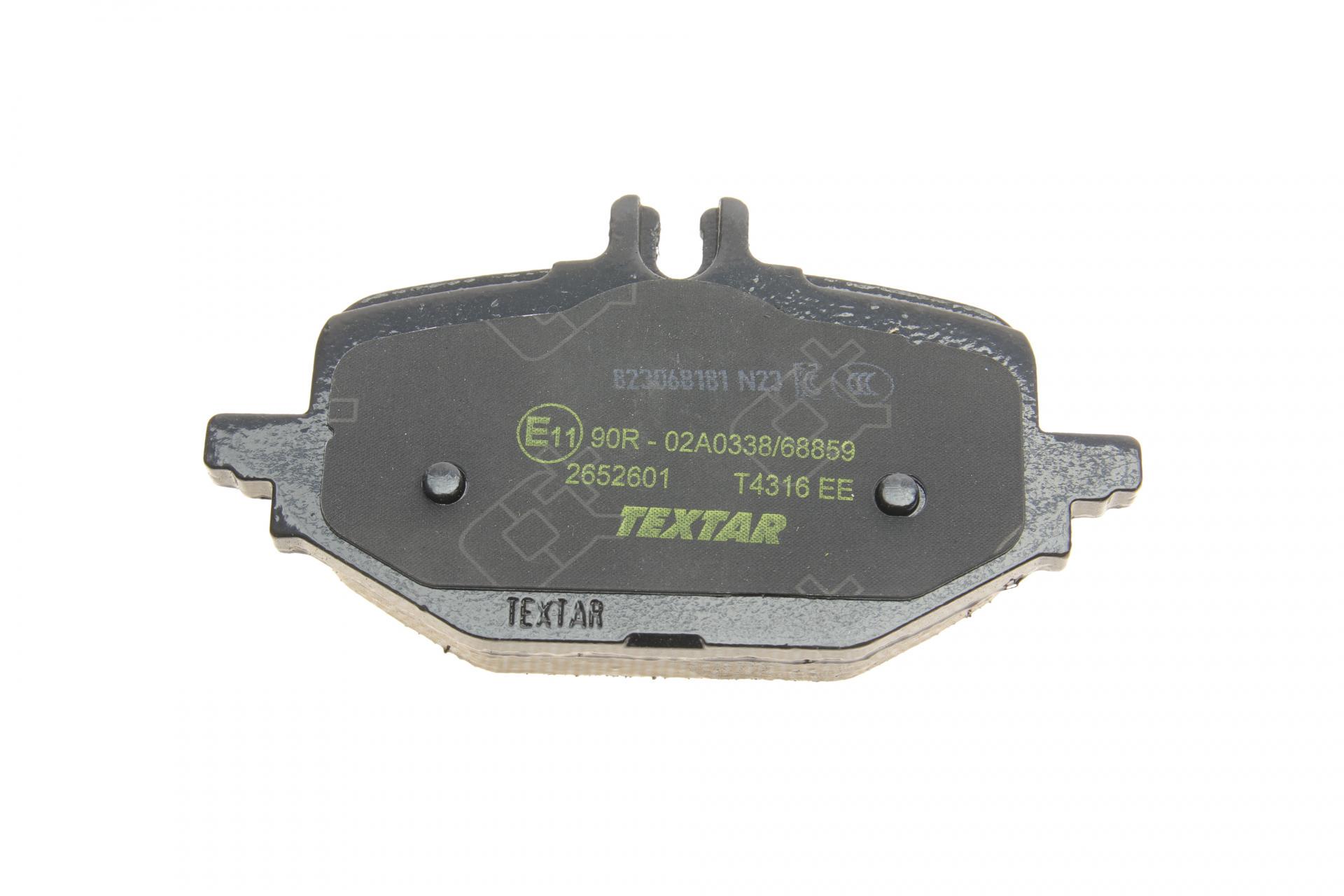 Колодки тормозные задние MB C-class W206/S206 21-ZF Q+ -2652601 TEXTAR