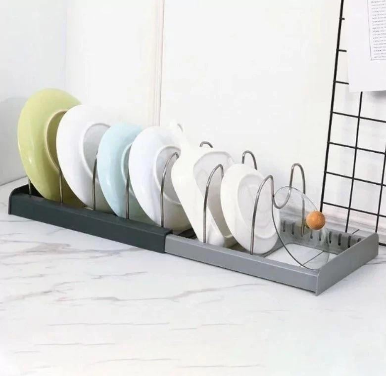 Підставка для кришок і дощок Good Idea Dish Rack з нержавіючої сталі Чорний (3266DB) - фото 4