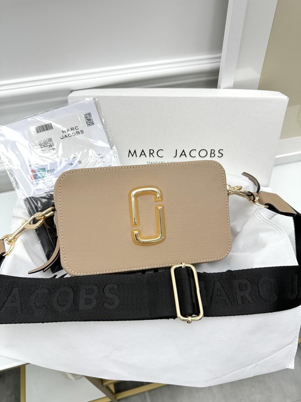 Сумка женская Marc Jacobs Люкс качество Бежевый (2072086042)
