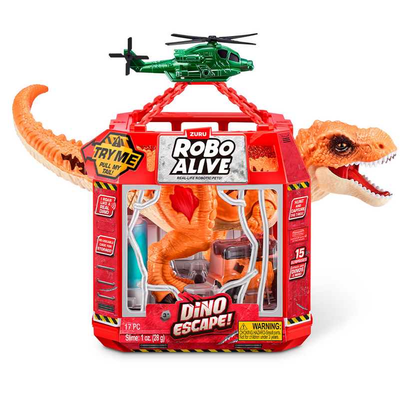 Інтерактивний ігровий набір Robo Alive Втеча динозавра Інтерактивний ігровий набір Robo Alive Втеча динозавра
