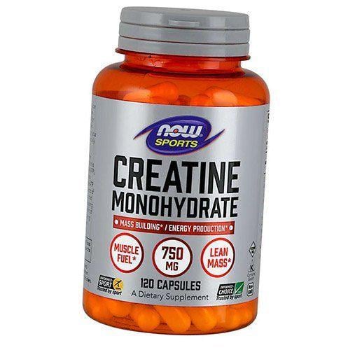 Креатин моногидрат Creatine Monohydrate 750 для набора массы и энергии 120 вег. капс. (31128003)