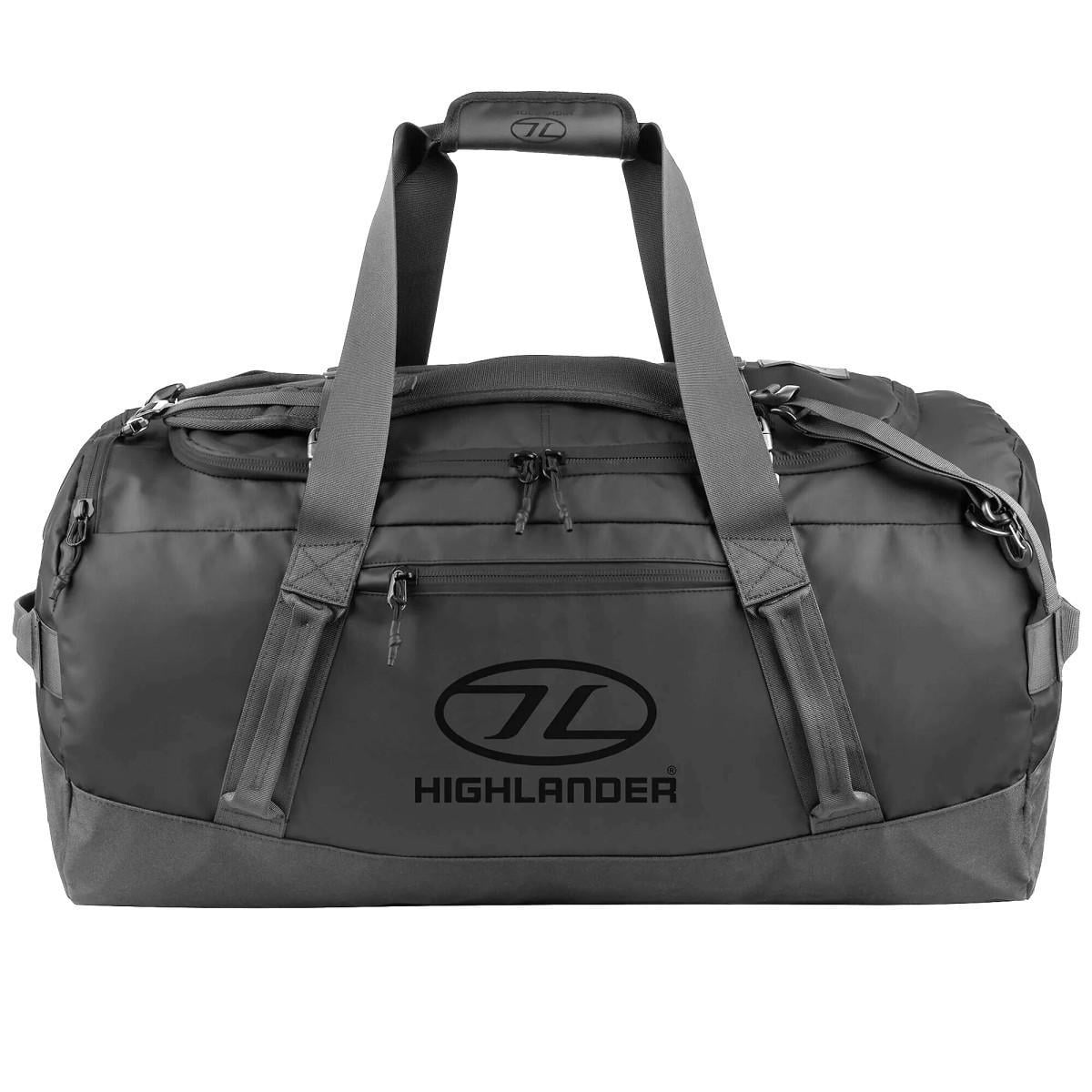 Сумка дорожная водозащитная Highlander Hauler Duffel 90 л Black (931663)