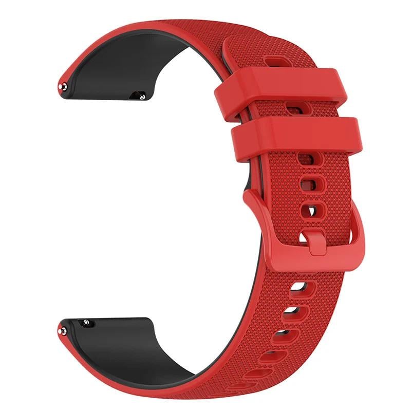 Ремешок силиконовый Ribby для Smart Watch 20 мм Red (00000068676_1) - фото 2