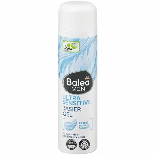 Гель для бритья Balea MEN Ultra Sensitive 200 мл