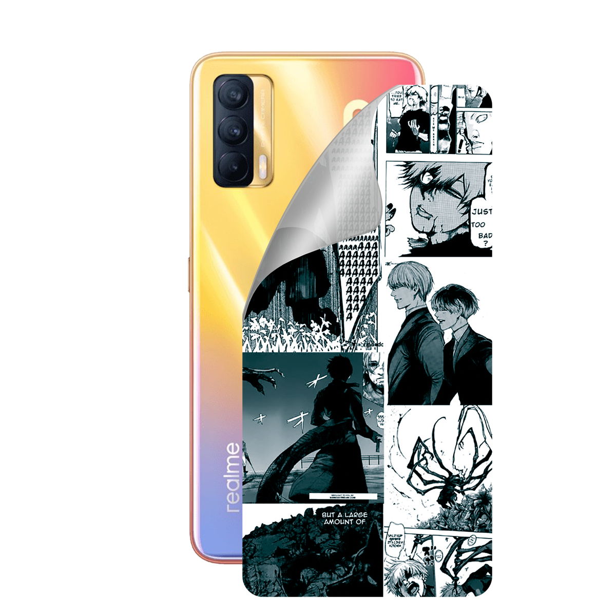 Поліуретанова плівка для Realme V15 5G серії Print Armor