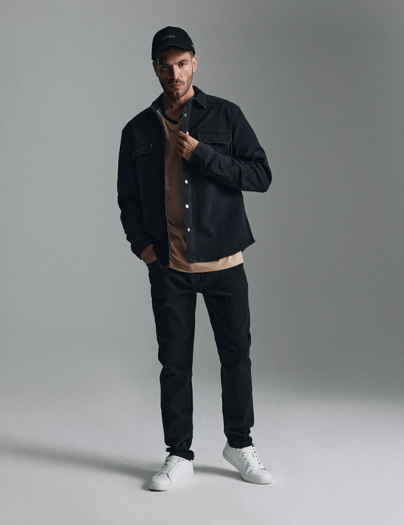 Джинси чоловічі Diverse BASE BLACKS р. 33/34 Чорний (5905384090546)