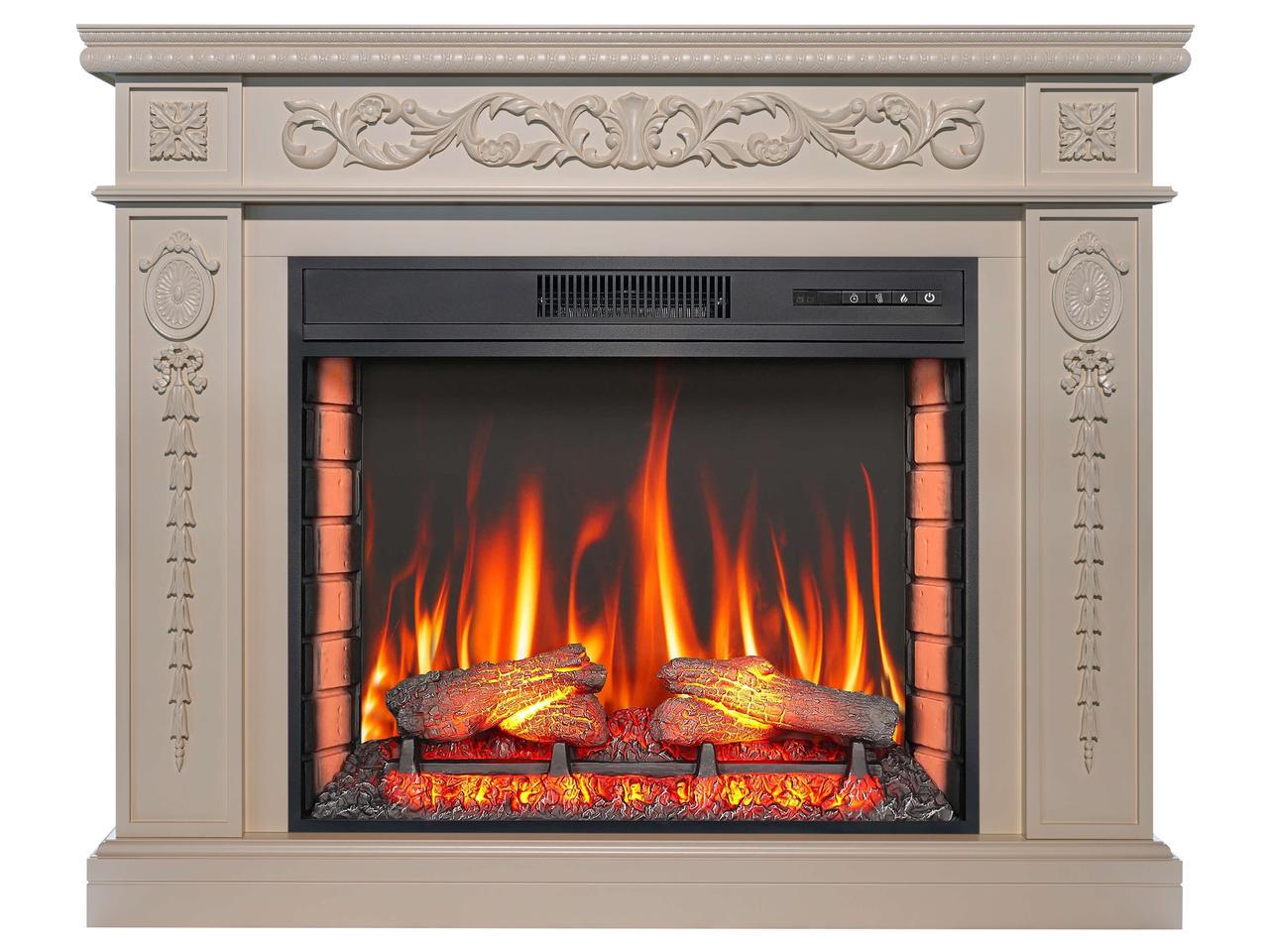 Камінокомплект ArtiFlame DELMONA AF28S Слонова кістка (2251677316)