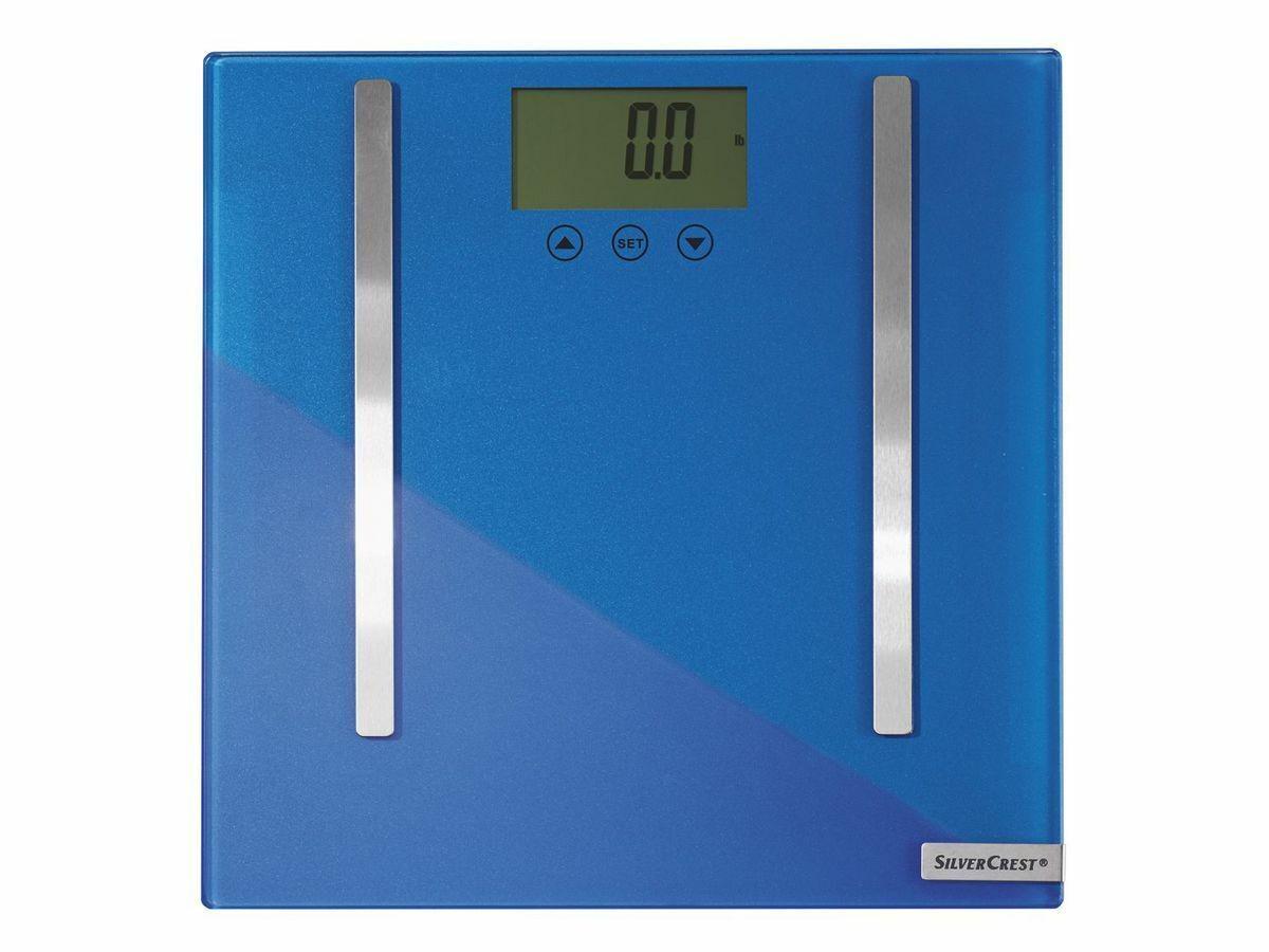 Ваги діагностичні Silver Crest SPWD 180 G1 180 кг скляні Синій (70236163) Ваги діагностичні Silver Crest SPWD 180 G1 180 кг скляні Синій (70236163)