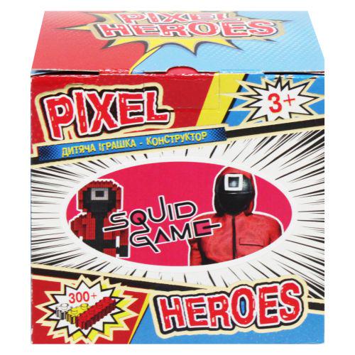 Конструктор Pixel Heroes Squid Game Солдат 395 деталей (197797)