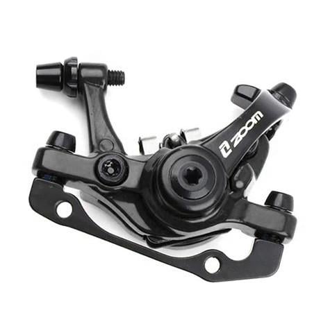 Тормозной тормозной калипер Zoom DB680 двухпоршневой с двумя активными колодками передний 160 мм Черный