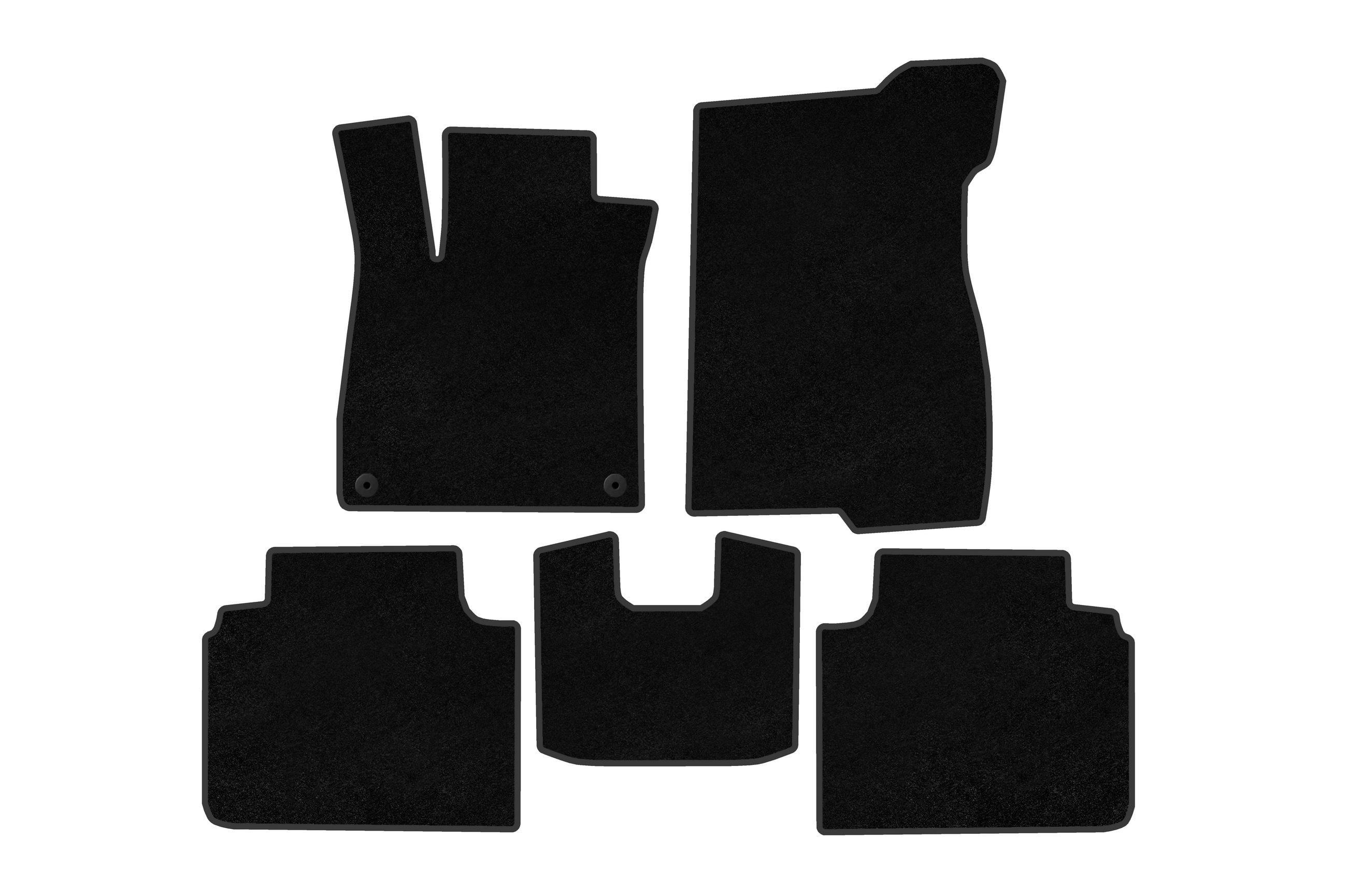 Коврики автомобильные Digital Designs Premium для Honda Accord XI 2022- гг. ткань Черный (184925)