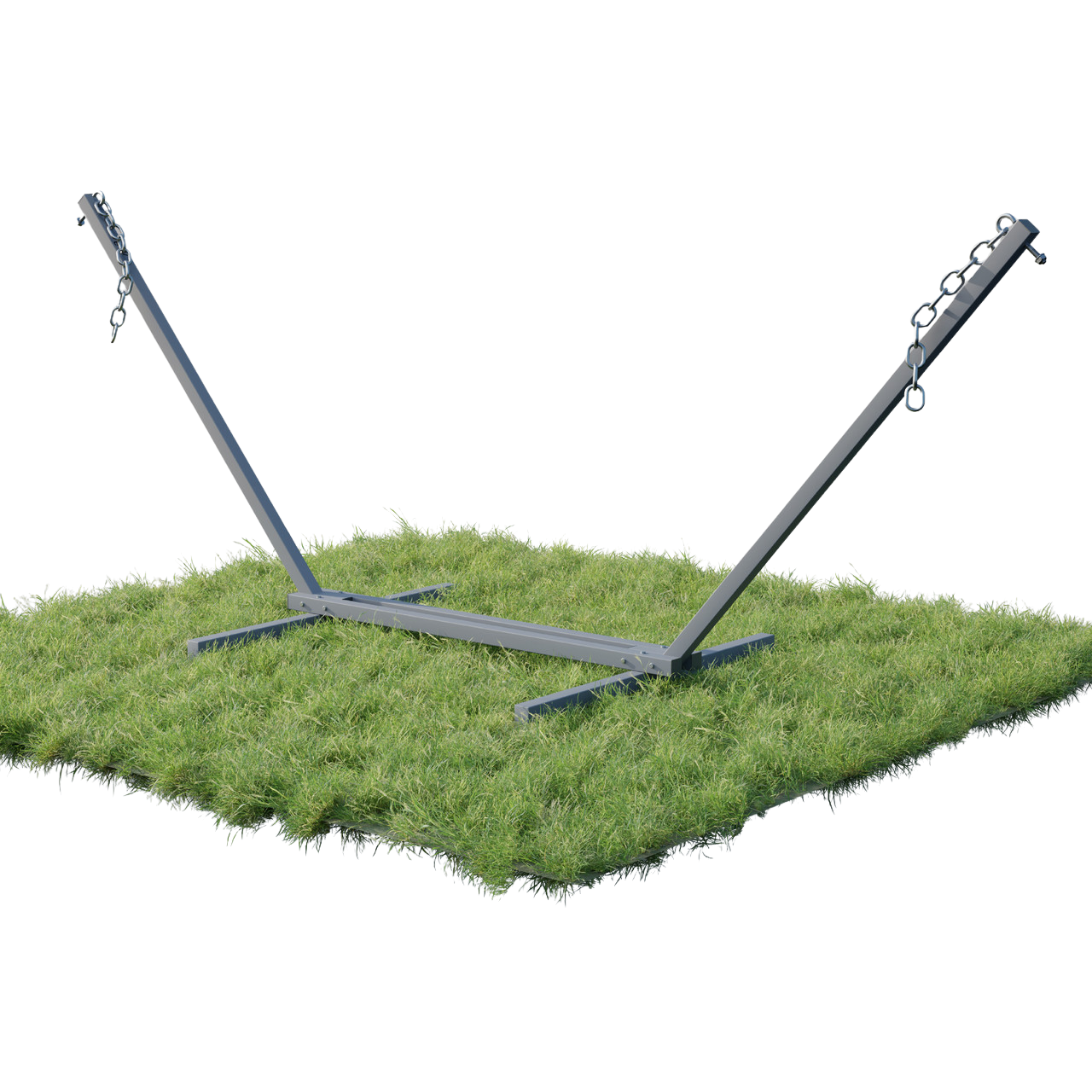 Стійка для двомісного гамака WCG металевий каркас квадратний профіль 50х50 мм Сірий (W-5050-G1) - фото 4 Стійка для двомісного гамака WCG металевий каркас квадратний профіль 50х50 мм Сірий (W-5050-G1) - фото 4