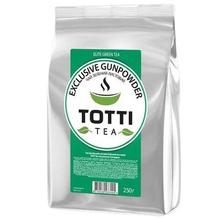 Чай зелений Totti Tea Ексклюзив Ганпаудер 250 г