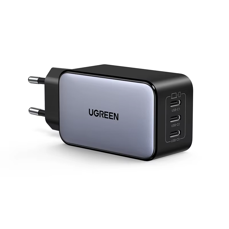 Зарядное устройство UGREEN X556 65W GaN Fast Charger 3-Port USB-C (2000194)