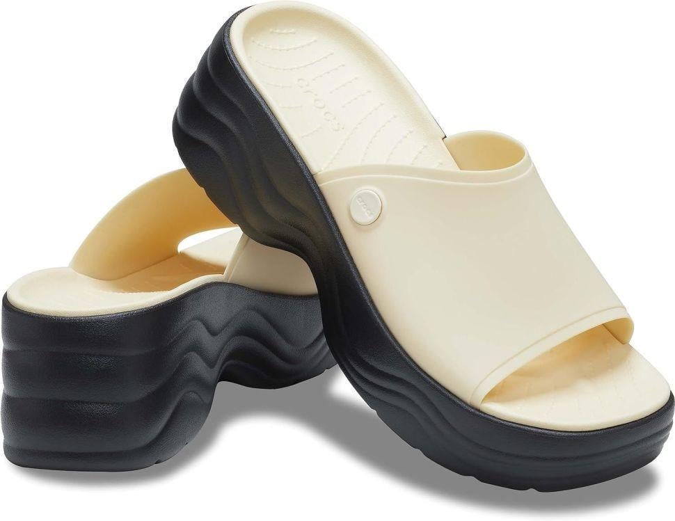 Шльопанці жіночі утеплені Crocs Skyline Slide р. 36-37 Бежевий (15657) Шльопанці жіночі утеплені Crocs Skyline Slide р. 36-37 Бежевий (15657)