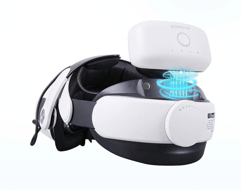 Крепление со съемной батареей BOBOVR M2 Pro Plus для Oculus Quest 2 (ACS-BVRKRQ2)