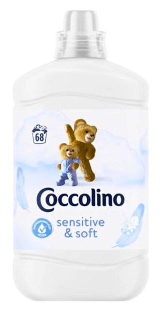 Ополаскиватель Coccolino Sensetive&Soft 1,7 л 68 стирок