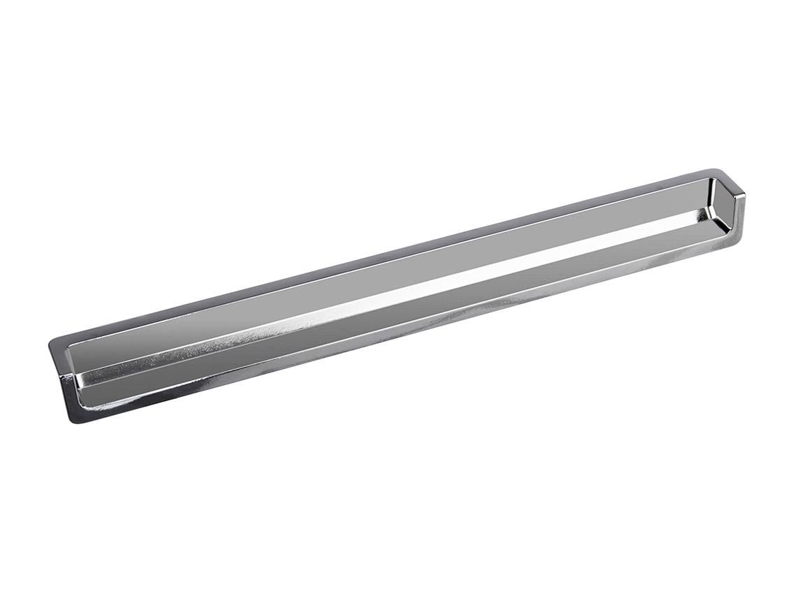 Мебельная ручка врезная Gamet MD04-202/128-G0004 Хром