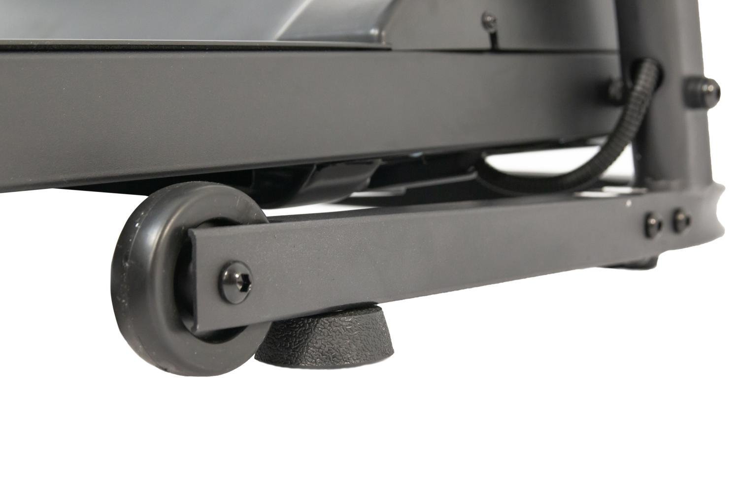 Беговая дорожка Atleto A9 на 12 программ до 110 кг складная Черный (132-76-50000009) - фото 5