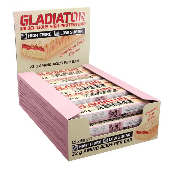 Батончик Olimp Gladiator Клубника 15 60 г