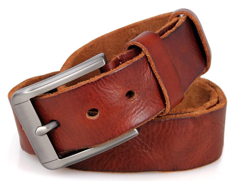 Ремень мужской Vintage 14400 Коричневый