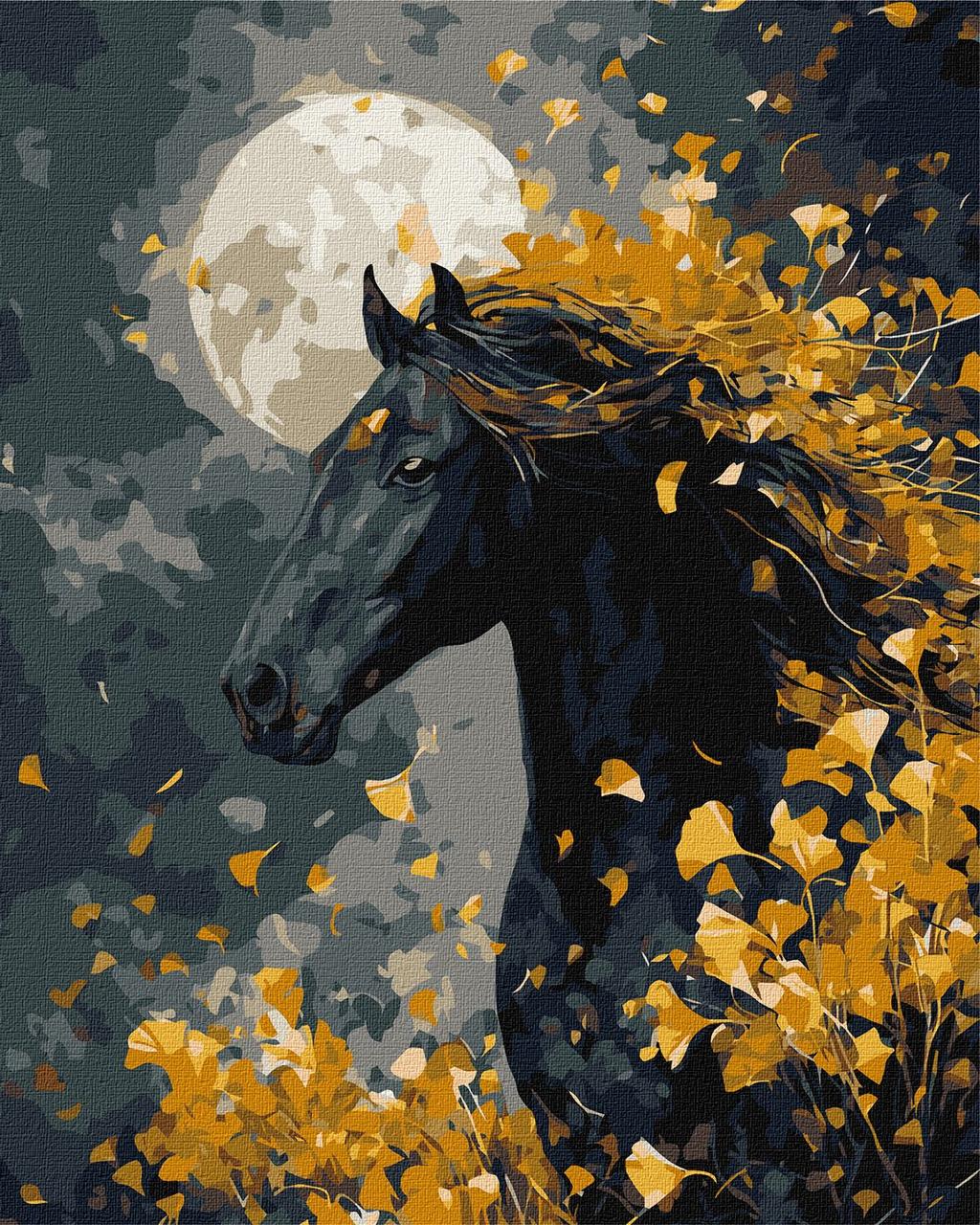 Картина по номерам Ideyka Лошадь и ветер 40х50 см (2847123797)