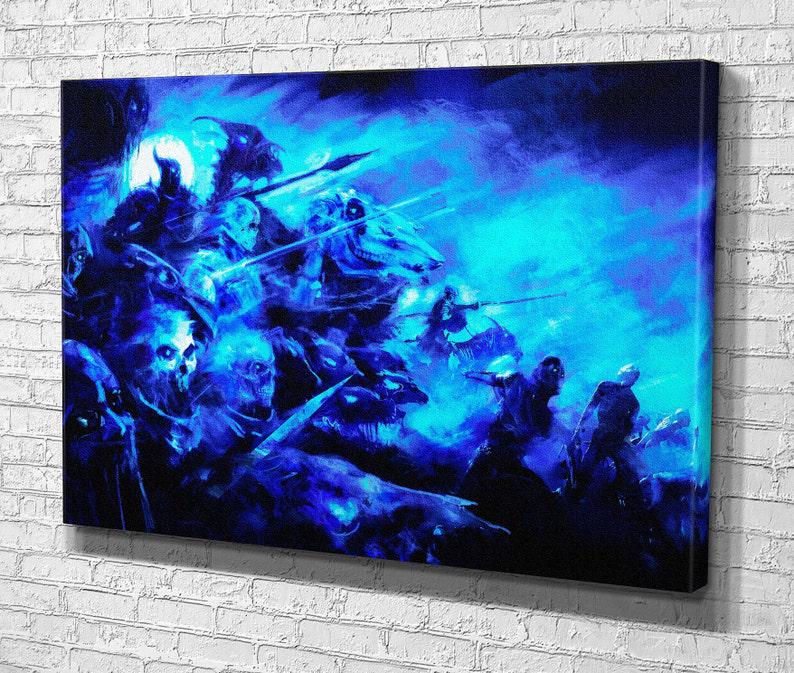 Картина для интерьера Армия мертвецов 120x80 см (750)