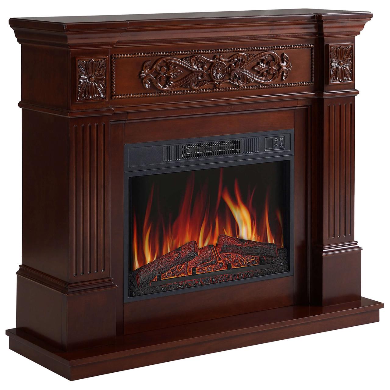 Камінокомплект ArtiFlame Toscana AF23S русет з обігрівом і звуком горіння вогню (2251677365)