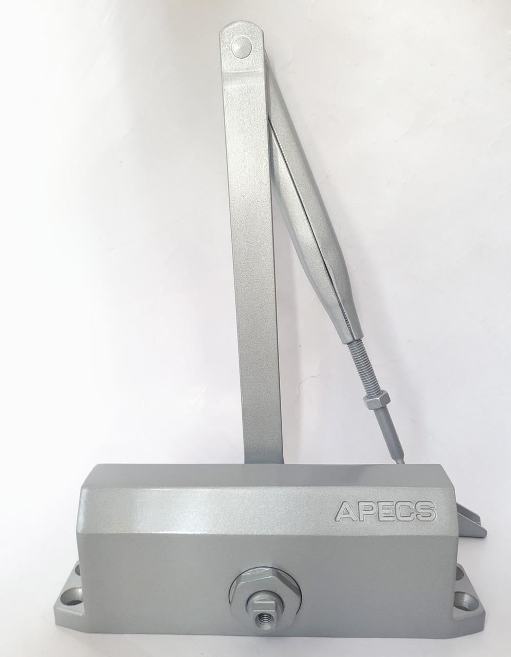 Доводчик дверной Apecs DC-20.4 SL до 85 кг Серебристый (00001714)