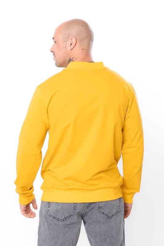 Бомбер чоловічий Носи Своє р. 54 Гірчичний (8218-057) - фото 4