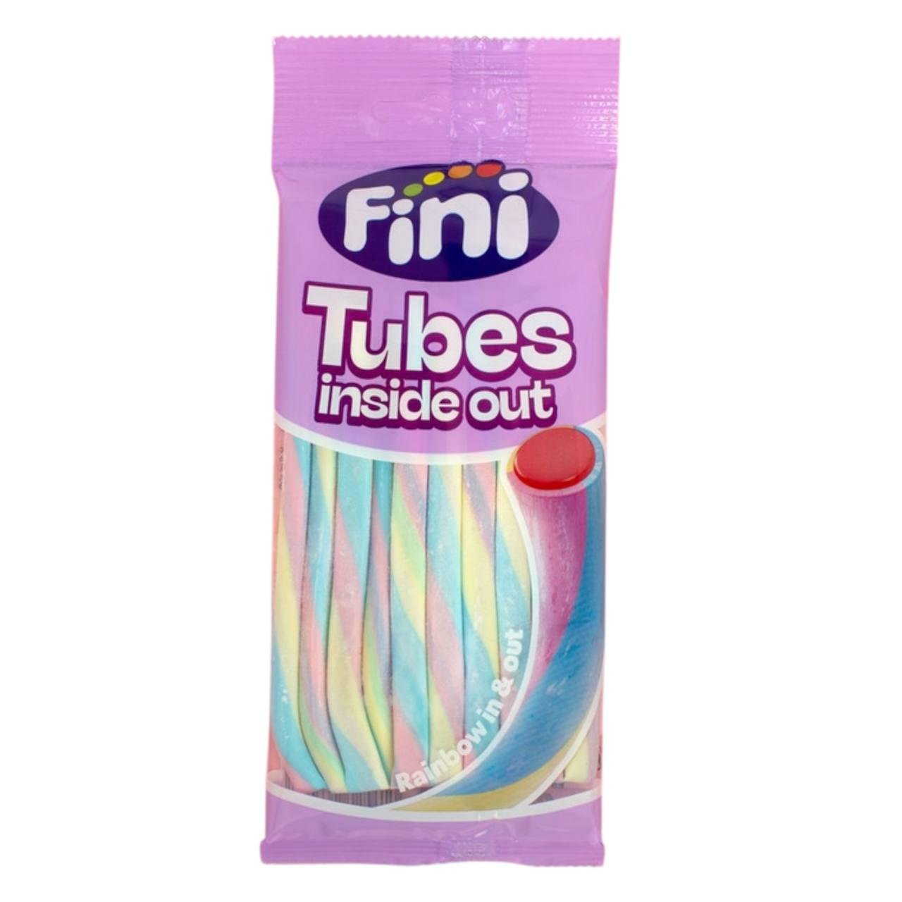 Мармелад жевательный Fini Tubes Радужные палочки 80 г (00000006510)