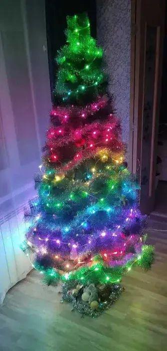 Гирлянда смарт LED Smart 400 Luces Bluetooth 16 млн цветов с таймером/музыкой/управлением через пульт и телефон (opt-105122) Гирлянда смарт LED Smart 400 Luces Bluetooth 16 млн цветов с таймером/музыкой/управлением через пульт и телефон (opt-105122)