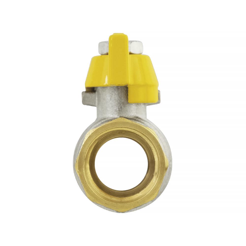 Кран шаровой Raftec PN40 GRB1 ВВ 1/2" Yellow (52350) - фото 3