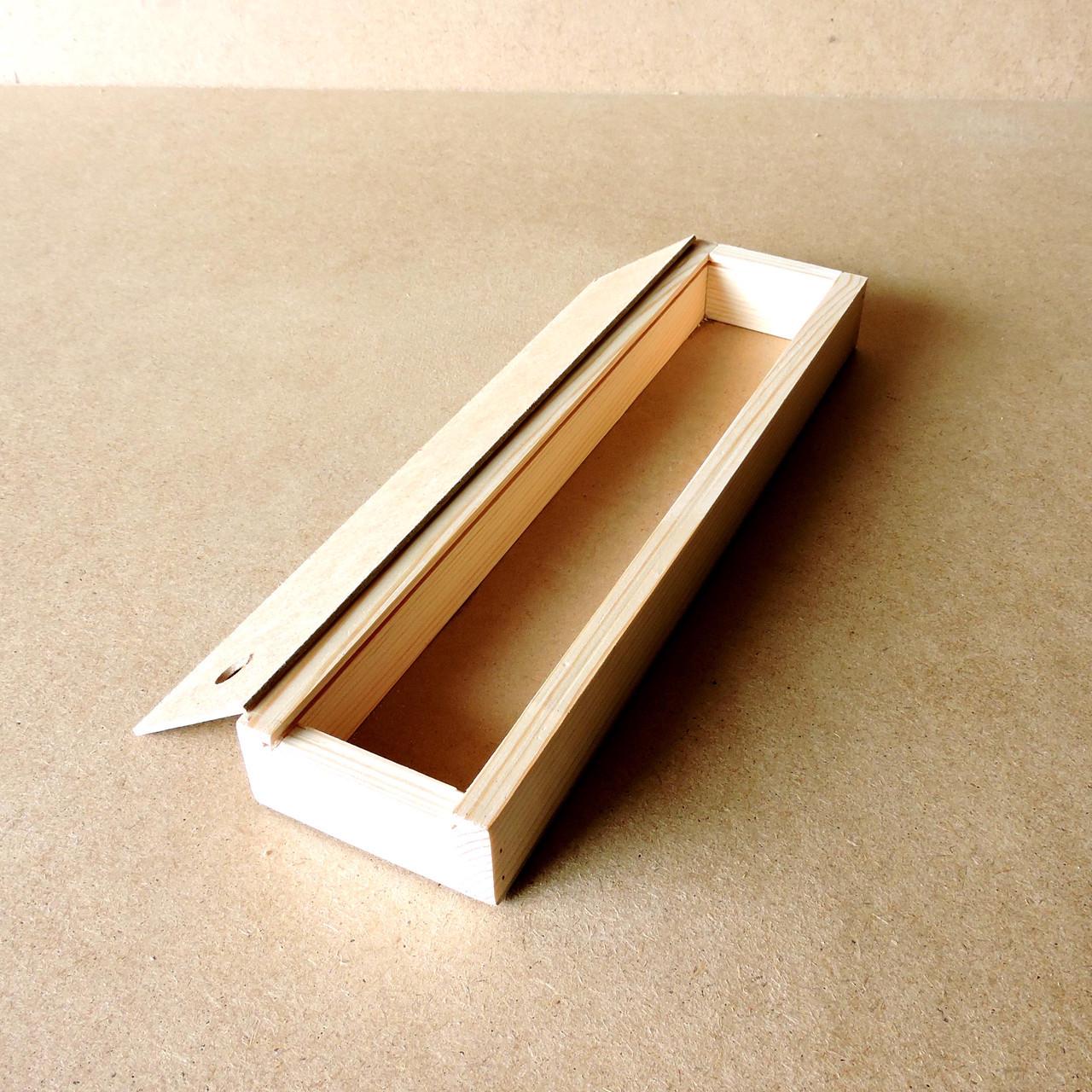 Пенал деревянный Ландыш 12х40х4 см (ПНЛ-01124004) - фото 2 Пенал деревянный Ландыш 12х40х4 см (ПНЛ-01124004) - фото 2