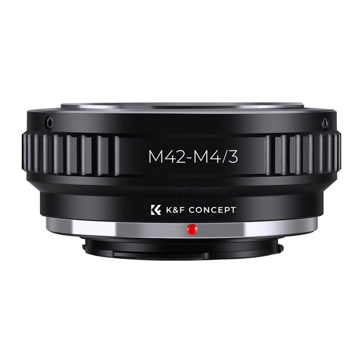 Адаптер переходник K&F Concept M42 Micro 4/3 для камер Panasonic с байонетом Micro 4/3