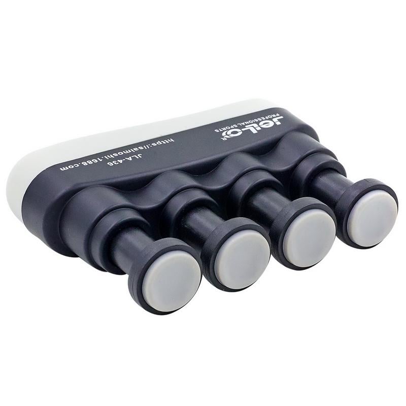 Эспандер-тренажер для пальцев кнопочный Zelart ELLO GRIP-PIANO JLA-436 Черный/Серый (DR005872) - фото 2