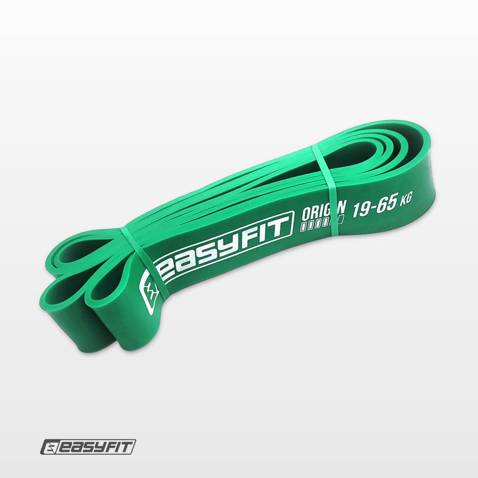 Гумова петля EasyFit Power Bands 19-65 кг для підтягувань Зелений (EFPB1965-Gr) - фото 6