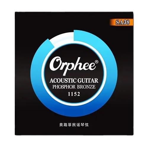 Струны для гитары Orphee SA38 Phosphor Bronze 11-52 Normal Light - фото 1