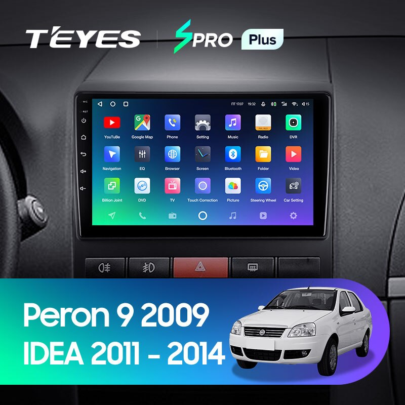 Автомагнітола штатна Teyes SPRO Plus для Fiat Peron 9 2009/Idea 2011-2014 Android SPRO PLUS 4+64G Wi-Fi+4G (1645152967) - фото 3