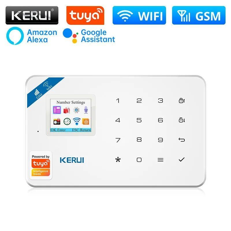 Сигнализация беспроводная Kerui Wi-Fi GSM W181 (2135179873) - фото 4 Сигнализация беспроводная Kerui Wi-Fi GSM W181 (2135179873) - фото 4