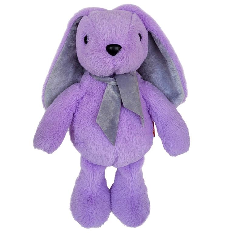 Игрушка мягконабивная Macik Зайчонок МС 33 см Фиолетовый (IY-189-Y-426)