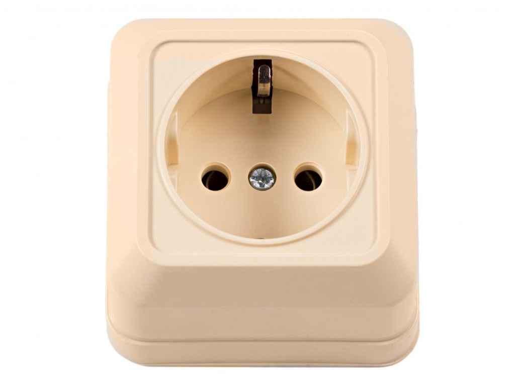 Розетка Luxel с заземлением 2304 (1017554)