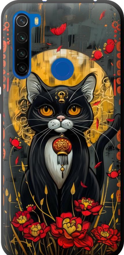 Чехол на Xiaomi Redmi Note 8T China Cat (6134b-1818-42517)