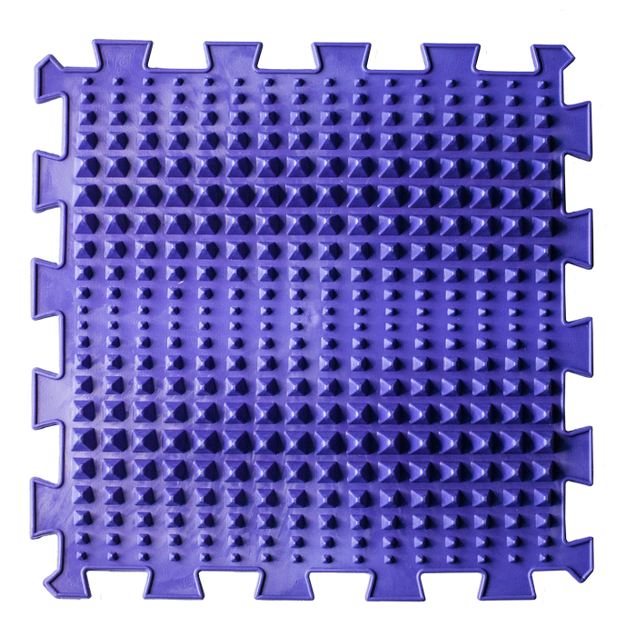 Розвиваючий килимок масажний Пазли Піраміда 1 ел. 26x26 см (OR00001464)