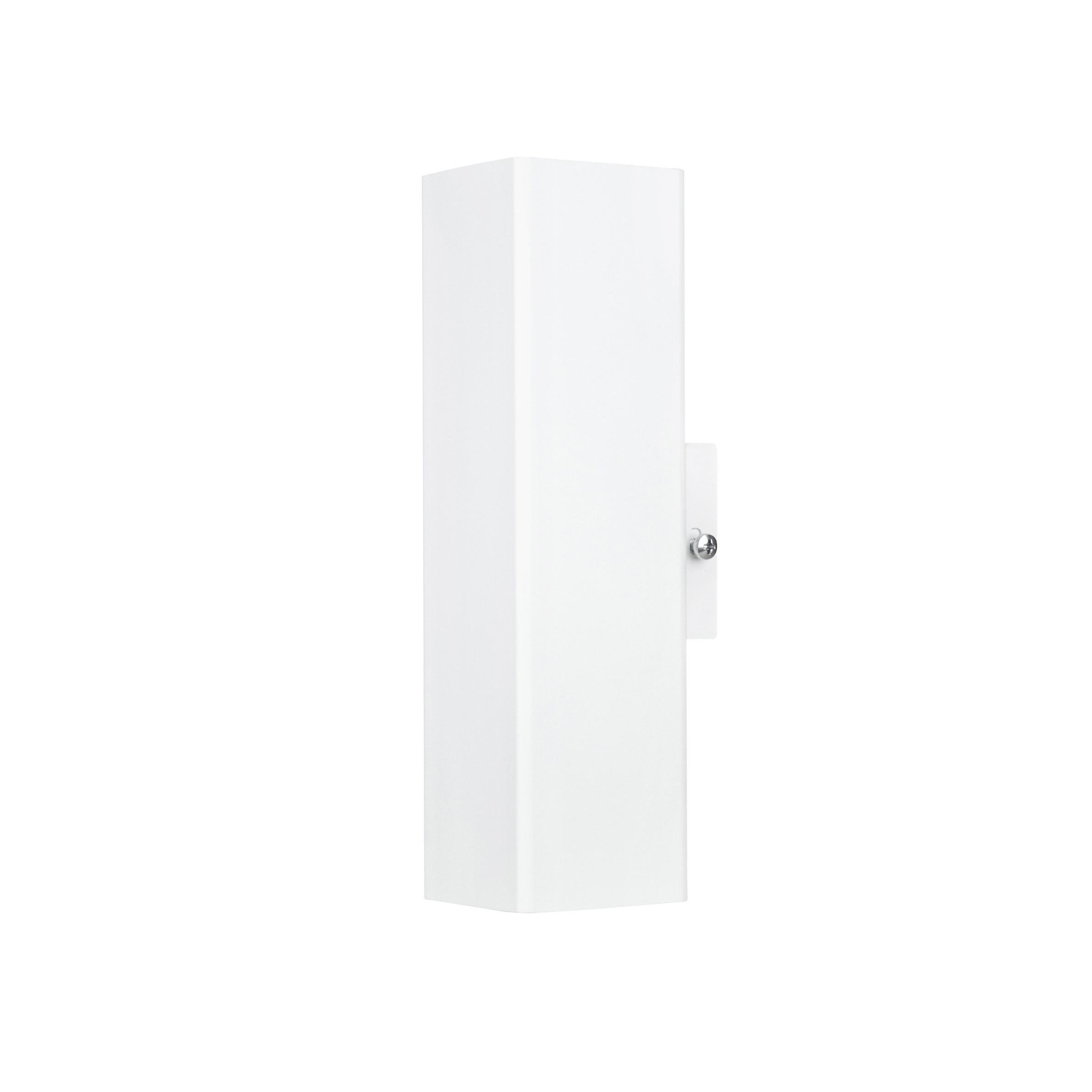 Светильник настенный MSK Electric под две лампы квадрат Е27 SQ 2206 W Светильник настенный MSK Electric под две лампы квадрат Е27 SQ 2206 W