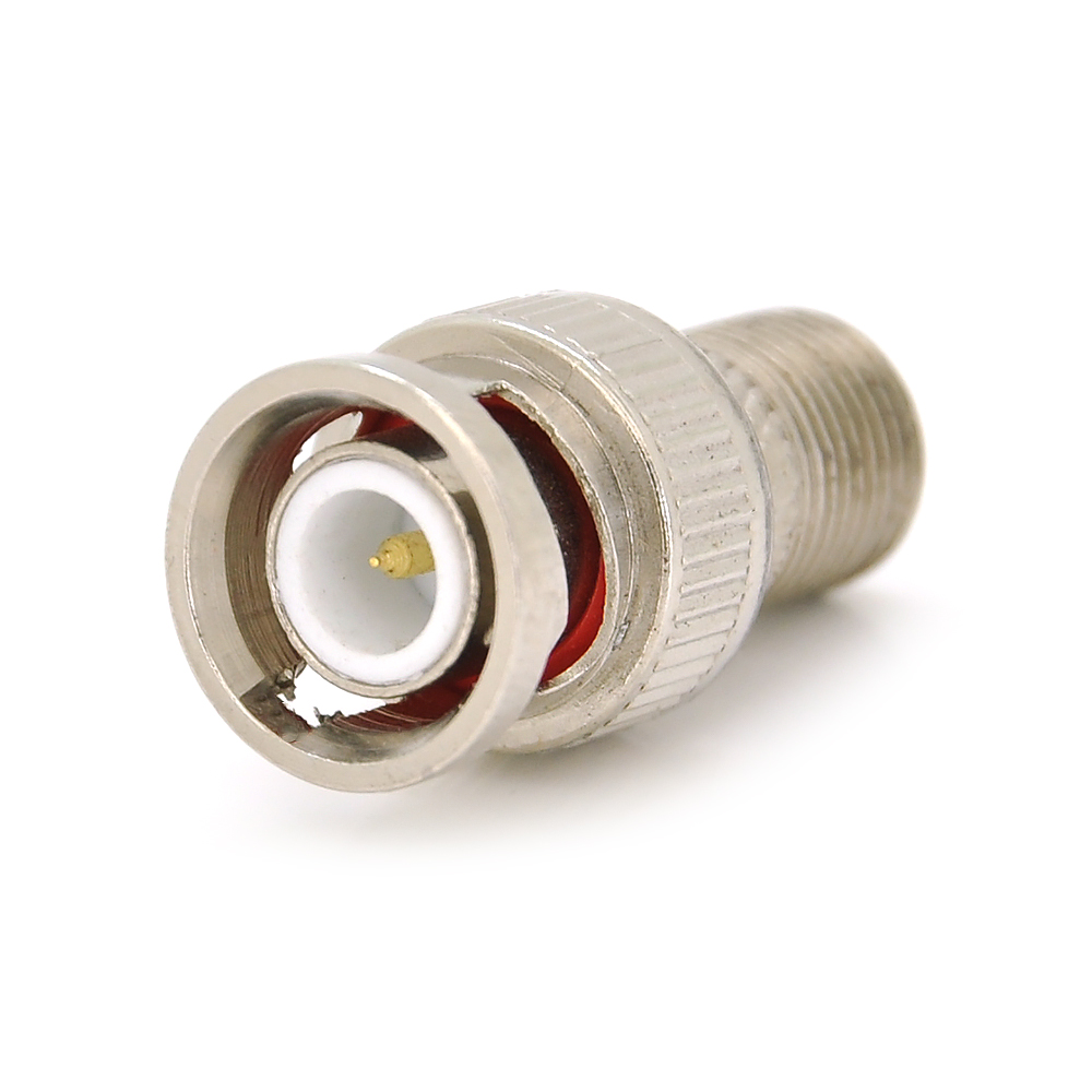 Разъем BNC-MFF VOLTRONIC сталь ручной 75 Ом (YUT_V1880)