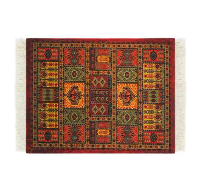 Килимок для мишки комп'ютера NPK перський водонепроникний E 180х260х3 мм Різнокольоровий (472282124)