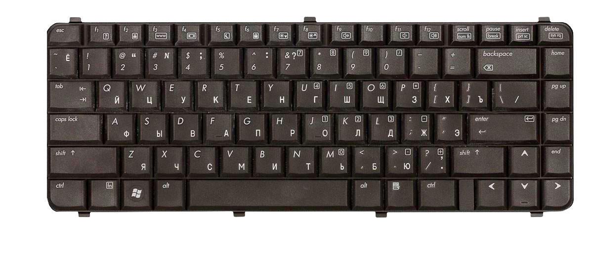 Клавиатура для ноутбука HP Compaq CQ510 Black